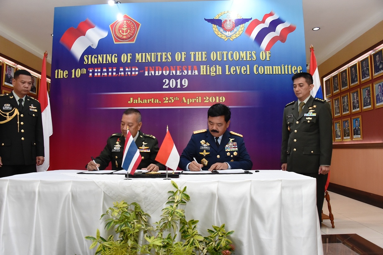 Militer Indonesia-Thailand Bahas Ancaman Kejahatan Lintas Negara